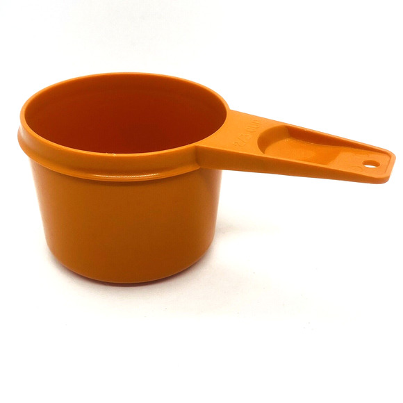 Tupperware Other - Tupperware Single 2/3 Cup Measuring Replacement Vintage Harvest Orange 763-6